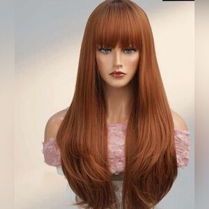 Brand new never used 26 inch long synthetic wig